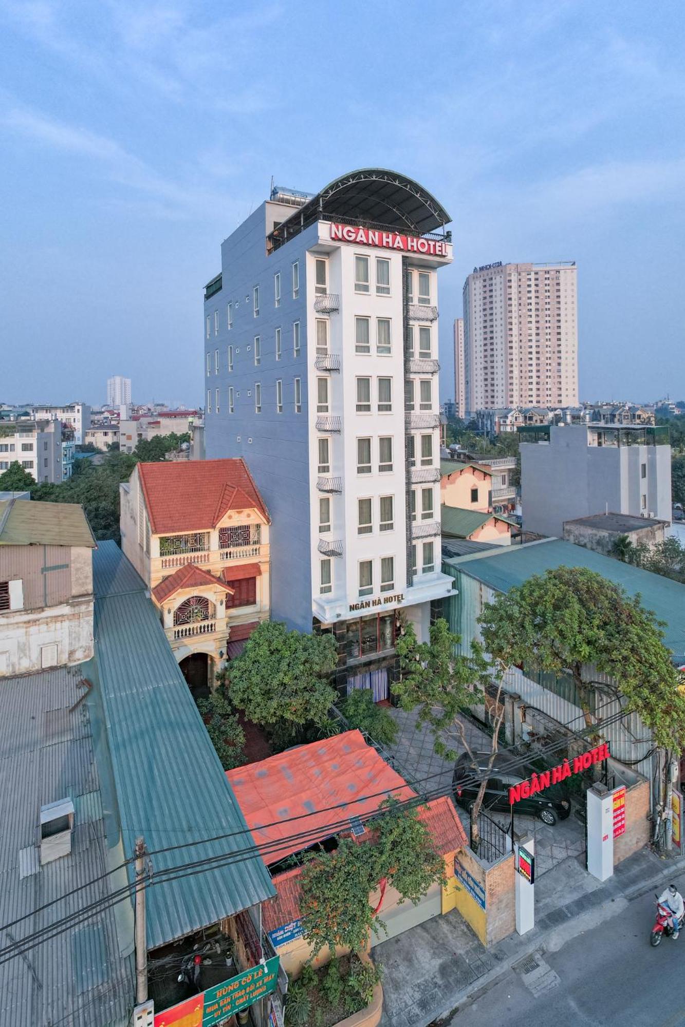 Ngan Ha Hotel Long Bien Hanoi Exterior foto